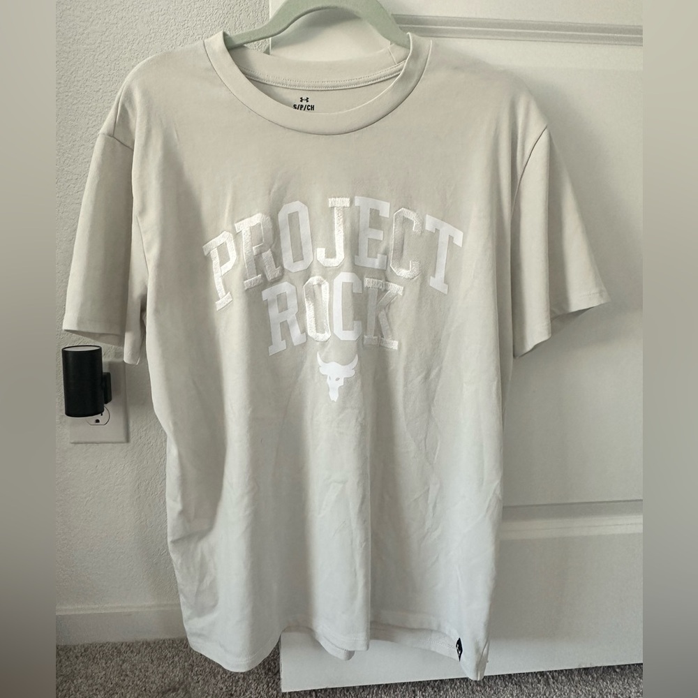 Project Rock White Tee